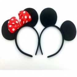 DH Mouse Ear and Red Bow Headband for Girls Birthday Costume Party (12 pcs Pack) $26.72 Kids' Dress-Up Accessories