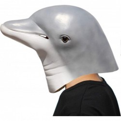 Dolphin Mask - Halloween Party Latex Sea Animal Mask $28.76 Kids' Dress-Up Accessories