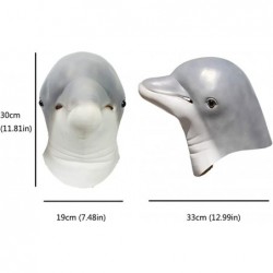 Dolphin Mask - Halloween Party Latex Sea Animal Mask $28.76 Kids' Dress-Up Accessories