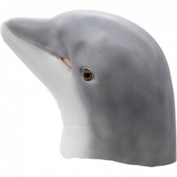 Dolphin Mask - Halloween Party Latex Sea Animal Mask $28.76 Kids' Dress-Up Accessories