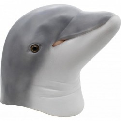 Dolphin Mask - Halloween Party Latex Sea Animal Mask $28.76 Kids' Dress-Up Accessories