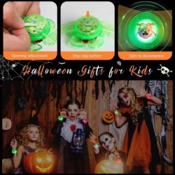 20 Pack Halloween Toys Glow Bracelets Party Supplies Halloween Led Light Up Spin Bracelets Party Favors for Kids Halloween Gh...