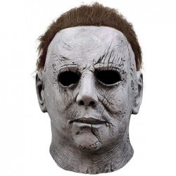 Michael Myers Mask Halloween Horror Cosplay Latex Mask for Masquerade Parties Carnival Christmas Easter Halloween Birthday pa...