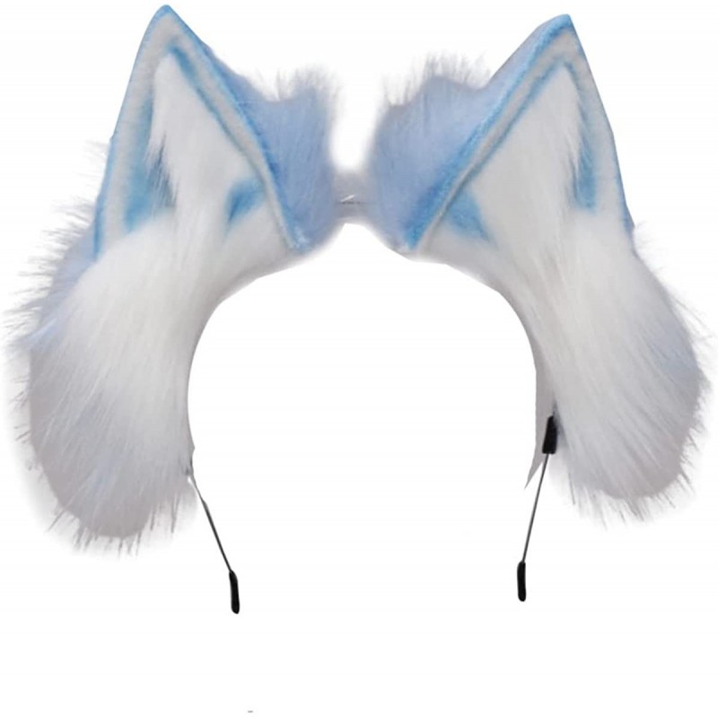 KYC Animal Ears Kawaii Plush Cat Ears Hair Clip Headdress Halloween Cosplay $29.30 Kids' Dress-Up Accessories