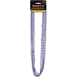 Metallic Bead Necklaces 32" Purple $13.59 Kids' Dress-Up Accessories