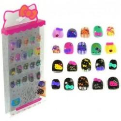 Hello Kitty 20 Piece Press on Nails for Kids Cosmetics Set $17.20 Kids' Dress-Up Accessories