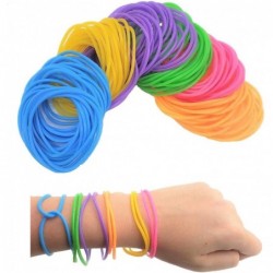 80s Colorful Neon Jelly Bracelets (7") Stretchable Retro Rock Pop Star Rainbow Diva Disco Gel Bands (2 Packs - 288 Pcs.) $21....