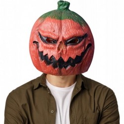 Halloween Pumpkin Helmet Pumpkin Head Mask Scary Pumpkin Mask Novelty Pumpkinhead Mask $16.65 Kids' Dress-Up Accessories