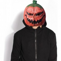 Halloween Pumpkin Helmet Pumpkin Head Mask Scary Pumpkin Mask Novelty Pumpkinhead Mask $16.65 Kids' Dress-Up Accessories