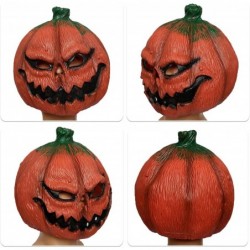 Halloween Pumpkin Helmet Pumpkin Head Mask Scary Pumpkin Mask Novelty Pumpkinhead Mask $16.65 Kids' Dress-Up Accessories