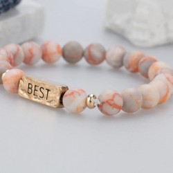 Inspirational Friendship Bracelets Best Friends Forever Bracelets for 3 $23.14 Kids' Dress-Up Accessories