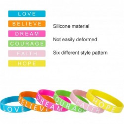 48 Pieces Motivational Wristbands Silicone Inspirational Bracelets Saying Rubber Bands for Men and Women $14.85 Kids' Dress-U...