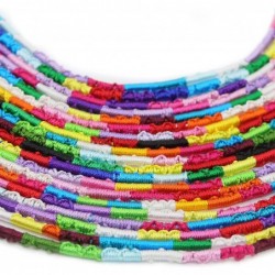 20 PCS Woven Friendship Necklaces for Girls Friendship Wrap Bracelets and Necklace Pack for Women Boho Jewelry String Bracele...