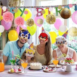 Halloween Themed Party Supplies Dress Up Costumes Mask Cosplay funny face mask dress up Birthday Gift $27.31 Kids' Dress-Up A...