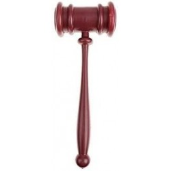 Gavel Hammer Prop Novelty Accessory for Halloween Fancy Dress Costume Party $20.40 Kids' Dress-Up Accessories