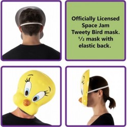 Unisex Warner Bros. Space Jam Tweety Bird Plastic Half-Mask One Size $37.98 Kids' Dress-Up Accessories