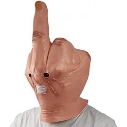 Middle finger halloween mask middle finger mask creepy halloween masks Beige 48x26x20cm $39.04 Kids' Dress-Up Accessories