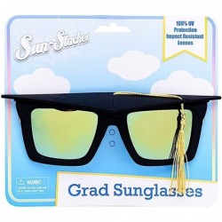 Grad Tassle Cap Shades Graduation Celebration Grad Night Costume Party Favor Sunglasses UV400 One Size Model Number: SG3645 B...