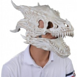 2021 New Dragon Mask Movable Dragon/Movable Jaw Dino Mask Moving Jaw Dinosaur Decor Mask for Party Halloween Birthday Decorat...