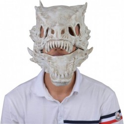 2021 New Dragon Mask Movable Dragon/Movable Jaw Dino Mask Moving Jaw Dinosaur Decor Mask for Party Halloween Birthday Decorat...