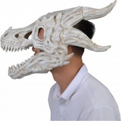 2021 New Dragon Mask Movable Dragon/Movable Jaw Dino Mask Moving Jaw Dinosaur Decor Mask for Party Halloween Birthday Decorat...