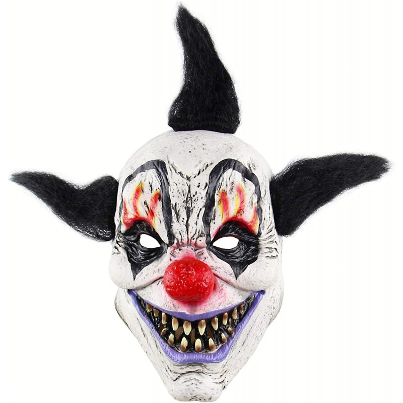 Halloween Clown Mask Halloween Terrifying Joker Mask Clown Costume Prop Mask for Cosplay Party Haunted House $23.07 Kids' Dre...