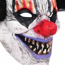 Halloween Clown Mask Halloween Terrifying Joker Mask Clown Costume Prop Mask for Cosplay Party Haunted House $23.07 Kids' Dre...