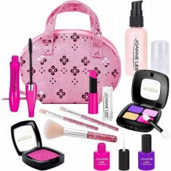 Pretend Makeup Set for Girls Kids Makeup Kit with Cosmetic Bag for Toddlers Fake MakeupPlay Set Cosmetic Toys Girls Birthday ...