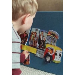 Wheels on The Bus Felt Flannel Board Story Build A Bus $31.93 Magnetic & Felt Playboards