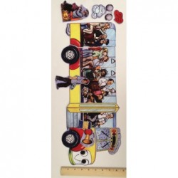 Wheels on The Bus Felt Flannel Board Story Build A Bus $31.93 Magnetic & Felt Playboards