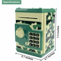 Electronic Money Bank for Kids Elctronic Password Security Piggy Bank Mini ATM Cash Coin Saving Box Smart Voice Toy Gifts Bir...