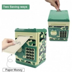 Electronic Money Bank for Kids Elctronic Password Security Piggy Bank Mini ATM Cash Coin Saving Box Smart Voice Toy Gifts Bir...