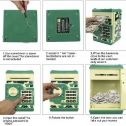 Electronic Money Bank for Kids Elctronic Password Security Piggy Bank Mini ATM Cash Coin Saving Box Smart Voice Toy Gifts Bir...