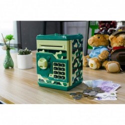 Electronic Money Bank for Kids Elctronic Password Security Piggy Bank Mini ATM Cash Coin Saving Box Smart Voice Toy Gifts Bir...