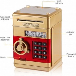 Piggy Bank Sunsbell Coin Bank ATM Machine Christmas Money Bank Electronic ATM Password Cash Small Safe Coin Saving Banks Cash...