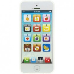 Phone Toy Mobile Music Education Phone Shape Toy for Baby Kids Children (White) $19.81 Pretend Phones & Smartphones