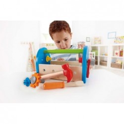 Fix It Kid's Wooden Tool Box and Accessory Play Set $31.71 Toy Construction Tools