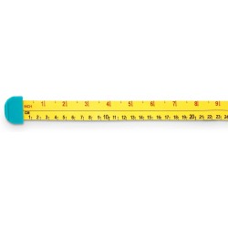 – Toy Measuring Tape – Working Reel & Easy-Hold Handle – Tool Discovery Carousel – Metric & Imperial Units – 2 Years + – Big ...