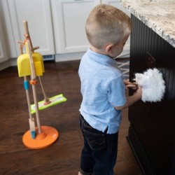 Cleaning Set - Sweep Scrub and Shine Cleaning Set Imaginative Play for Ages 3 to 4 $47.97 Toy Home Cleaning Products