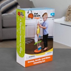 Cleaning Set - Sweep Scrub and Shine Cleaning Set Imaginative Play for Ages 3 to 4 $47.97 Toy Home Cleaning Products