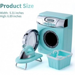 Toy Washing Machine Play Washer and Dryer for Kids Pretend Play Laundry Set for Kids Home Desktop Bedroom Gift(Blue) $47.91 T...