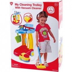 My Cleaning Trolley with Vacuum Cleaner $99.63 Toy Home Cleaning Products