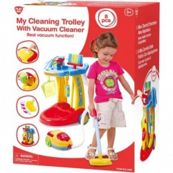 My Cleaning Trolley with Vacuum Cleaner $99.63 Toy Home Cleaning Products