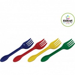 27-Piece Primary Colored Cookware Set Plastic Dishes and Utensils for Play Kitchens Gift for Ages 18 mo+ $26.65 Toy Kitchen P...