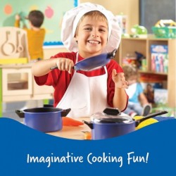 Pretend & Play Pro Chef Set Kitchen Toys for Kids Pretend Kitchen Pots and Pans for Kids 13 Pieces Ages 3+ $32.85 Toy Kitchen...