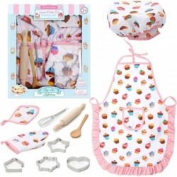 Kids Chef Set 11PCS Kids Cooking Baking Set Kids Chef Role Play Costume Set Cooking Toys for Kids Ages 3-12 Christmas Stockin...