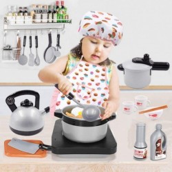 Kids Chef Set 11PCS Kids Cooking Baking Set Kids Chef Role Play Costume Set Cooking Toys for Kids Ages 3-12 Christmas Stockin...