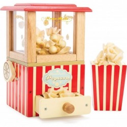 Wooden Honeybake Retro Popcorn Machine | Cinema Kitchen Or Movies Pretend Play | Movie Night Role Kids Play Toy $71.45 Toy Ki...