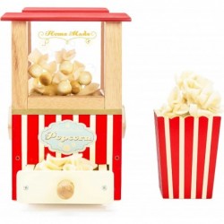 Wooden Honeybake Retro Popcorn Machine | Cinema Kitchen Or Movies Pretend Play | Movie Night Role Kids Play Toy $71.45 Toy Ki...