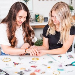 Gemstone Jewelry Designer Kit | Make Your Own Bracelets Earrings and Rings Crafts for Girls Ages 12 Years and Up Teens and Wo...